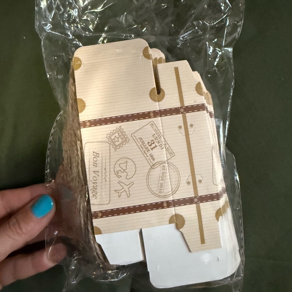 Travel-Themed Cardboard Cutout